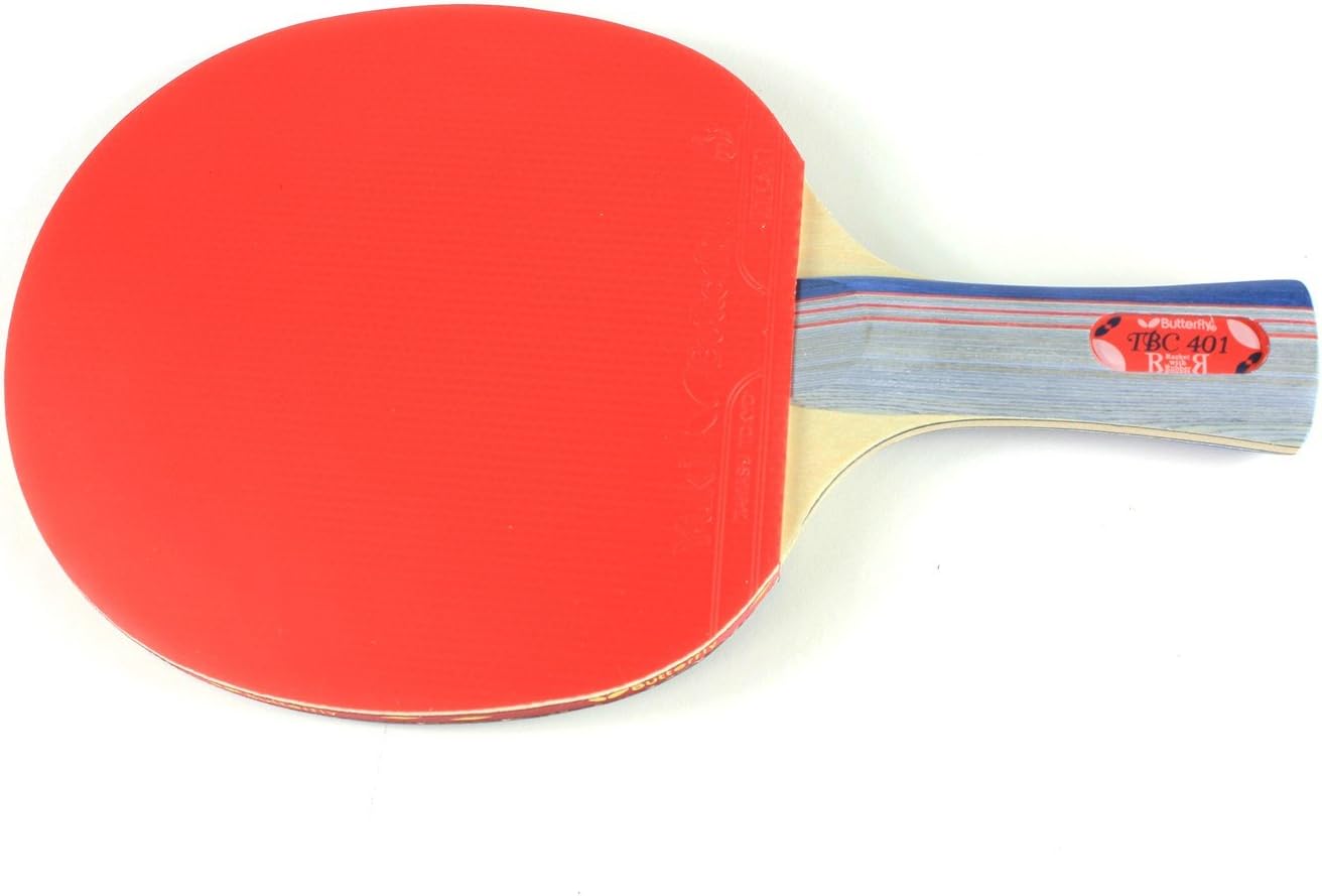 Butterfly 401 Table Tennis Racket Set - 1 Ping Pong Paddle – 1 Ping Pong Paddle Case - ITTF Approved Table Tennis Paddle - Ships in Ping Pong