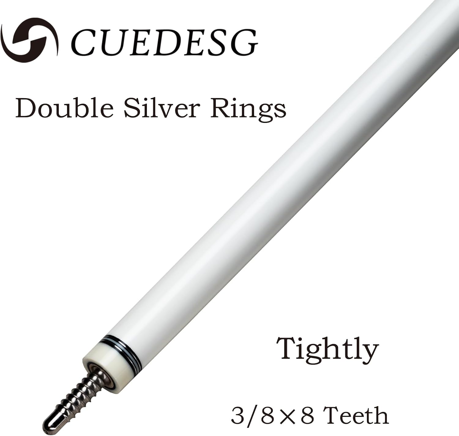 Carbon Fiber Pool Cue Stick 10.5mm/11.8mm/12.5mm,Low Deflection Pool Stick,Professional Cue Stick with Case
