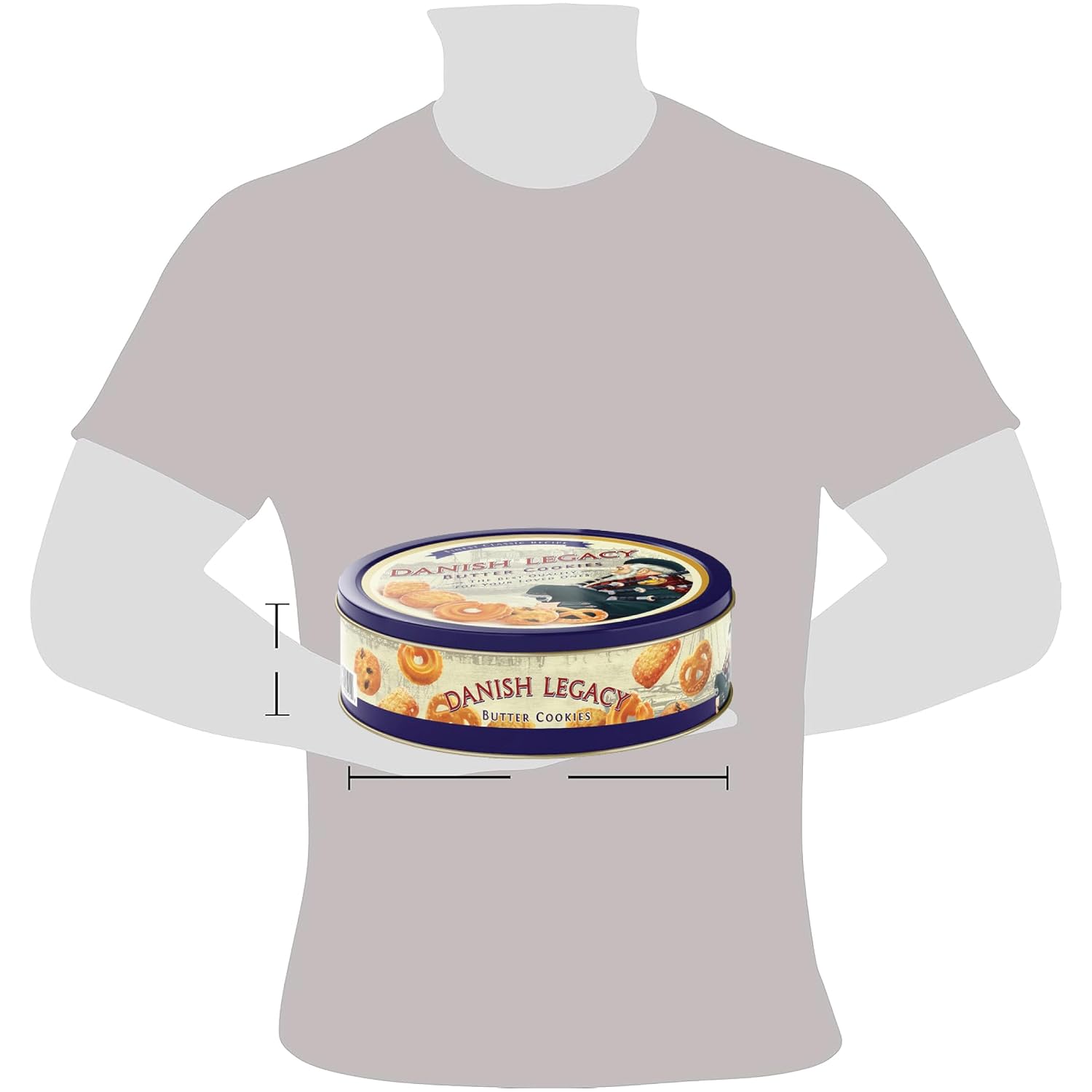 Danish Legacy Butter Cookies, 16 oz