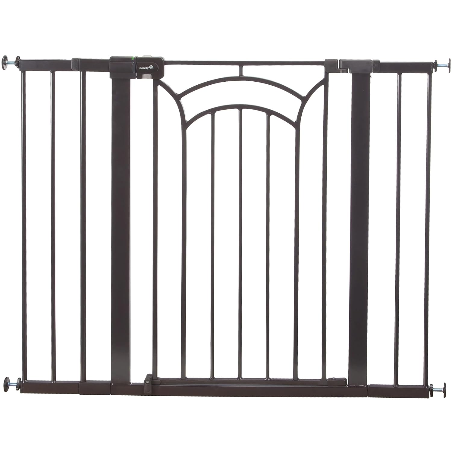 Safety 1st Easy Install Baby Gates for Doorways, Tall & Wide, Décor Easy Install, Pressure Mount Fastening, No Drilling