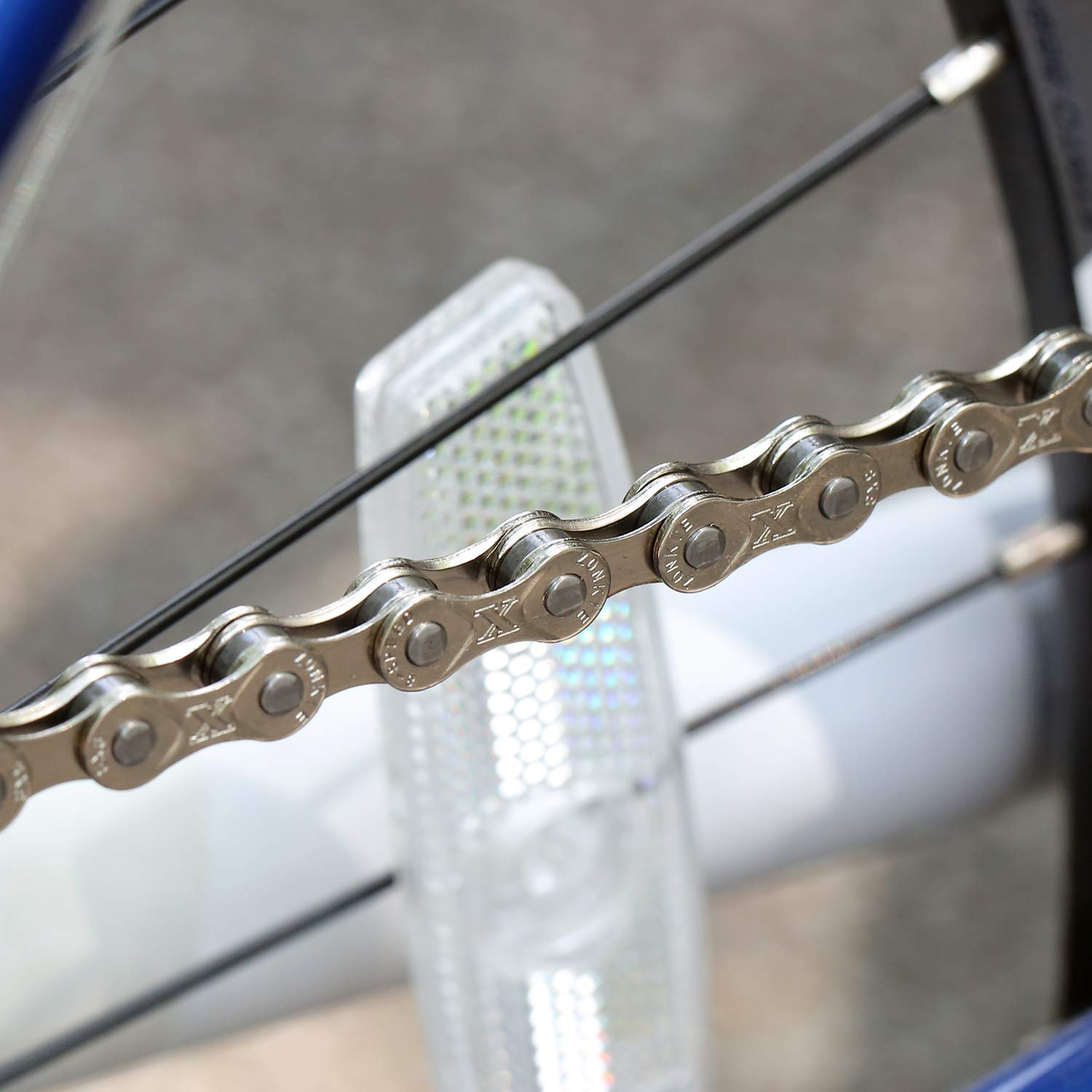 5/6/7/8 Speed Bike Chain 1/2 x 3/32 Inch 122 Links