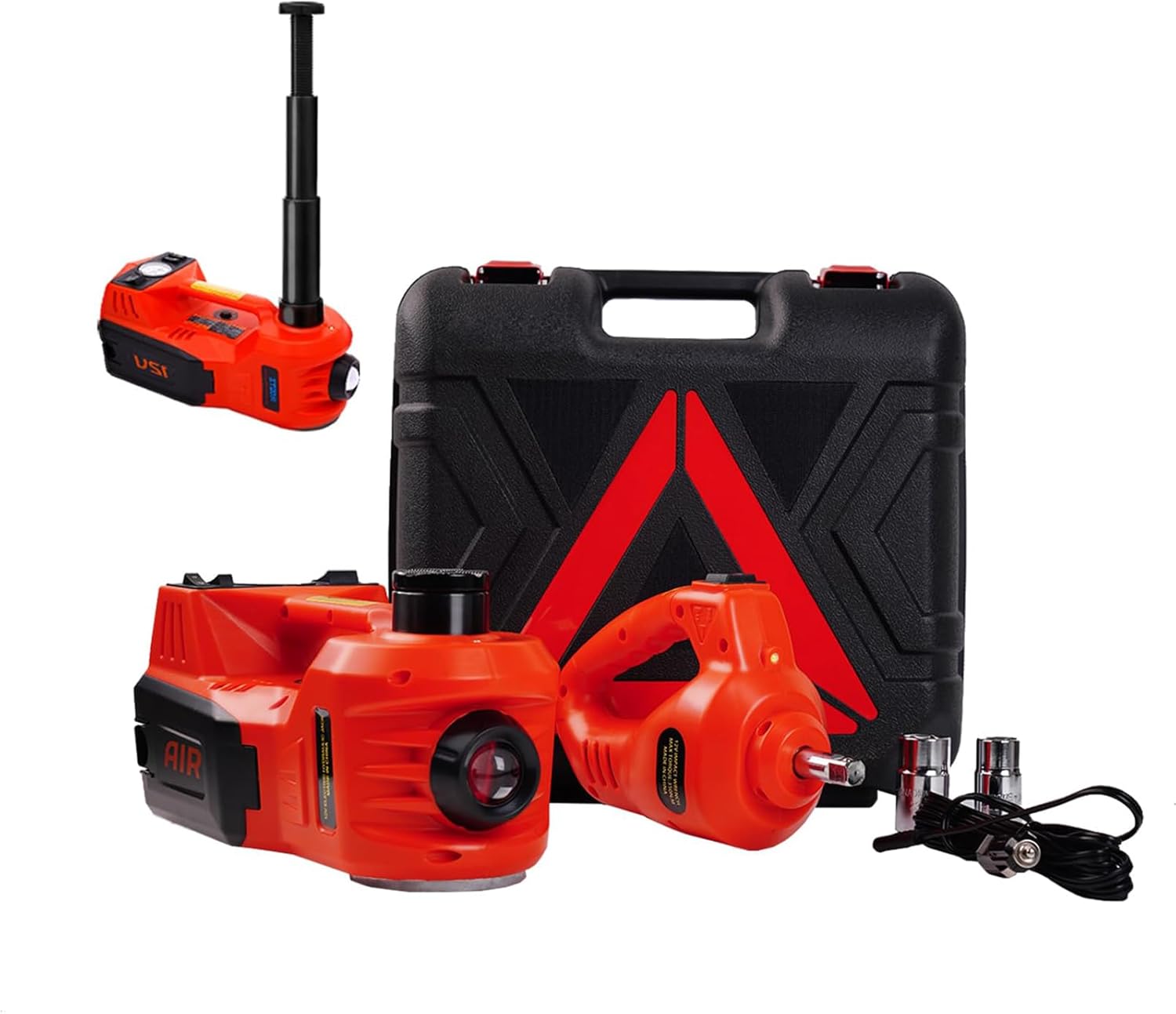 ROGTZ Electric Car Jack Hydraulic Kit 5T Impact Wrench Tire Inflator Pump