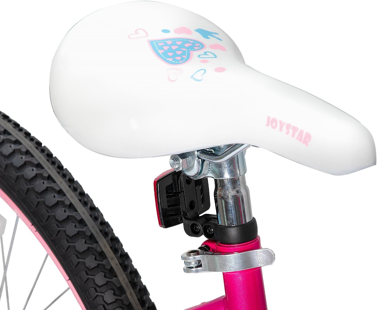JOYSTAR Angel Girls Bike for Toddlers and Kids Ages 2-12 Years | 12-20 Inch Kids Bike with Training Wheels & Basket, 20 24“ Bicycle with Kickstand