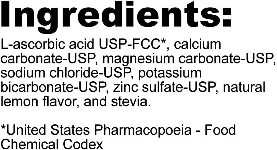 NutriBiotic - Lemon Electro-C, Vitamin C & Electrolyte Powder, 16 OZ | 850 Mg Vitamin C Per Serving | Effervescent Electrolyte Recharge | Buffered & Highly Soluble | Free of Calories, Gluten & Non-GMO