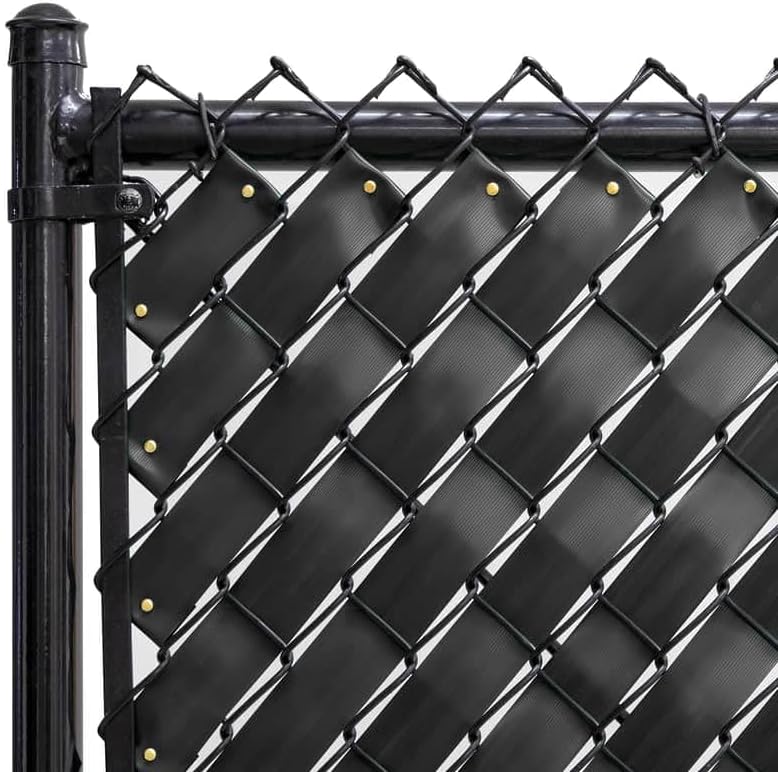Chain Link Fence Privacy Tape 250 ft (40 SqFt) (Arctic White) | Gardening, Outdoor Wall, Balcony, Patio, Yard, Injury Prevention, Safety Fence Cover for Dog, Other Pet Hedge Slats