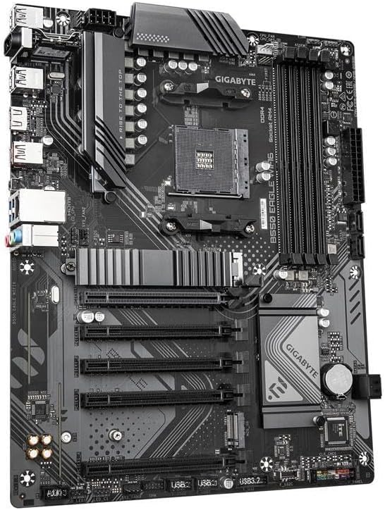NEWEGG Motherboard CPU Memory Combo - B550M Micro ATX Motherboard Bundle with Ryzen 5 5500 6-Core 3.6 GHz CPU and 16GB (2 x 8GB) 288-Pin PC RAM DDR4 3600 Desktop Memory