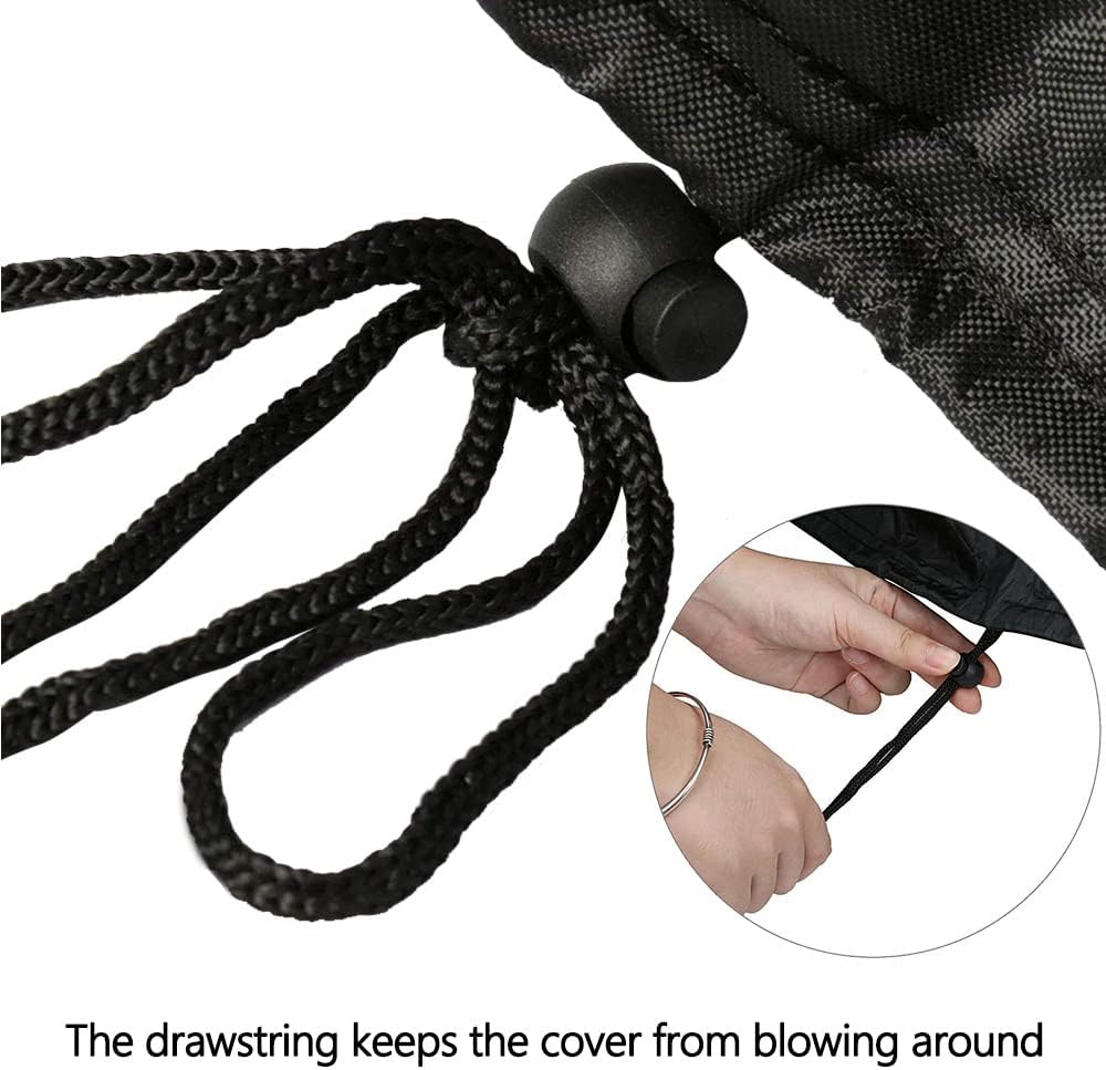 YardJoyliz Jet Sled Cover Waterproof Sled Travel Cover for Ice Fishing Shelter Travel
