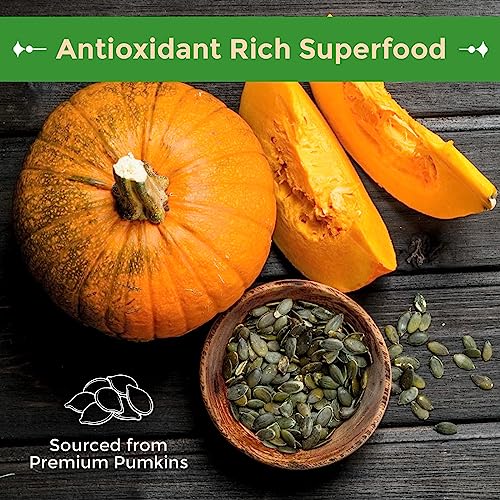 Sincerely Nuts - Raw Unsalted Shelled Pepitas Pumpkin Seeds | Healthy Antioxidant All Natural Snack Food or Toppings | Vegan, Kosher, Gluten Free Food | High in Protein 1(LB) Bag