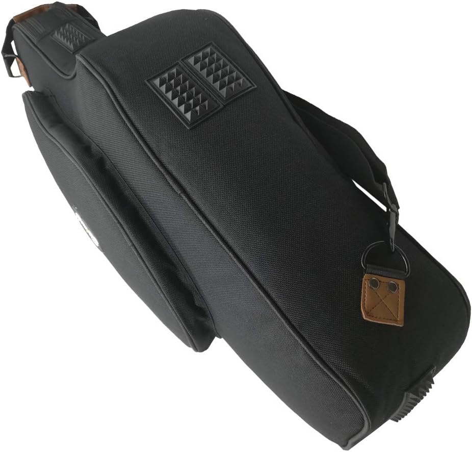 Tenor Saxophone Case Lightweight Soft Padded Bb Sax Gig Bag with Backpack Straps