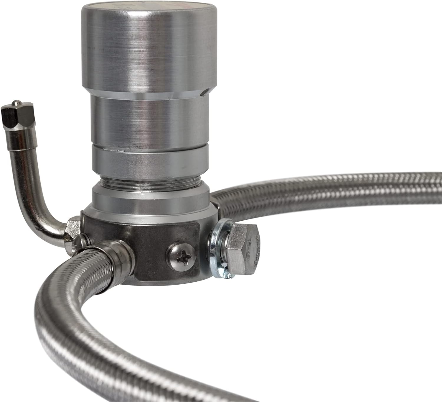 Crossfire Dual Tire Pressure Equalization System, 90 PSI, one per pkg. (CF90STABT) | Maximizes Tire Life, Improves Fuel Mileage, Visual Pressure Gauge