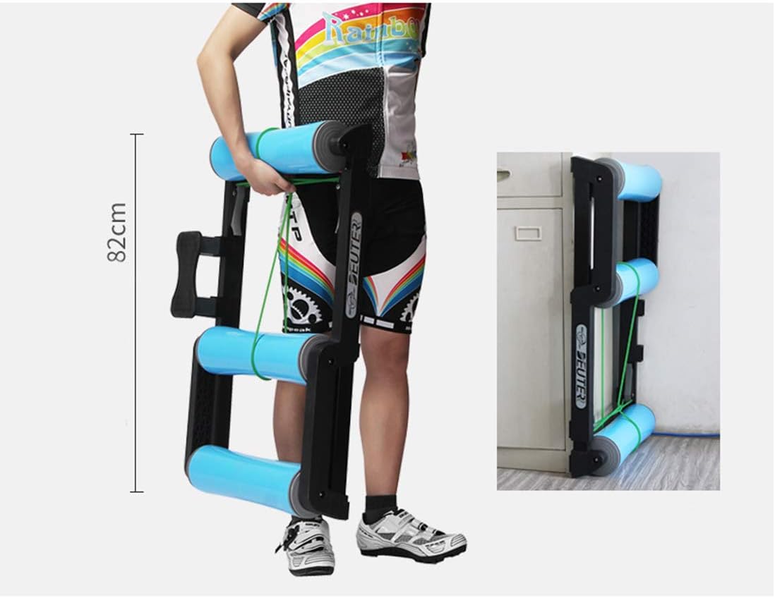 Bike Trainer Stand Bicycle Roller Riding Platform Mountain Bike Riding Platform Indoor Training Platform for Mountain Roads Fitness Equipment