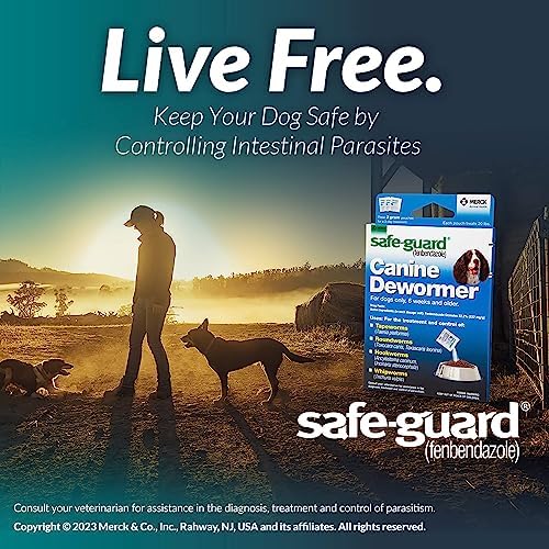 Pro-Sense Safe-Guard 4, Canine Dewormer for Dogs, 3-Day Treatment