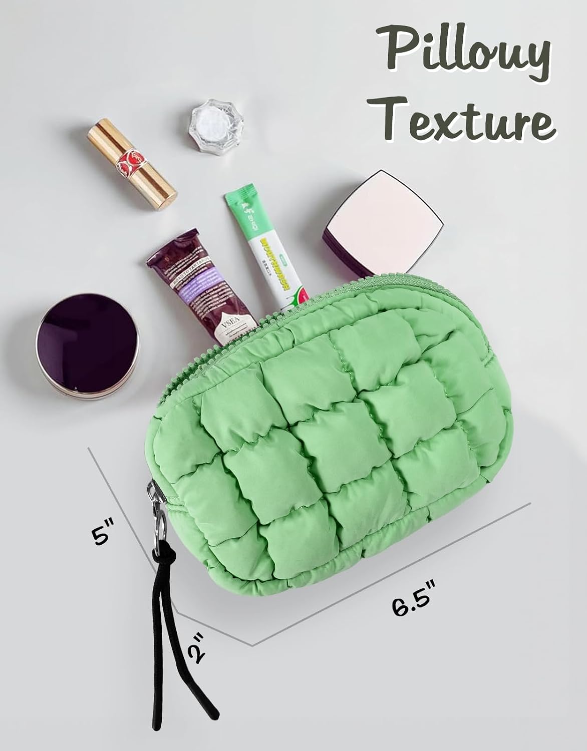 Puffer Tote Bag for Women Large Quilted Puffy Lightweight Carryall Crossbody Tote Bag for Women