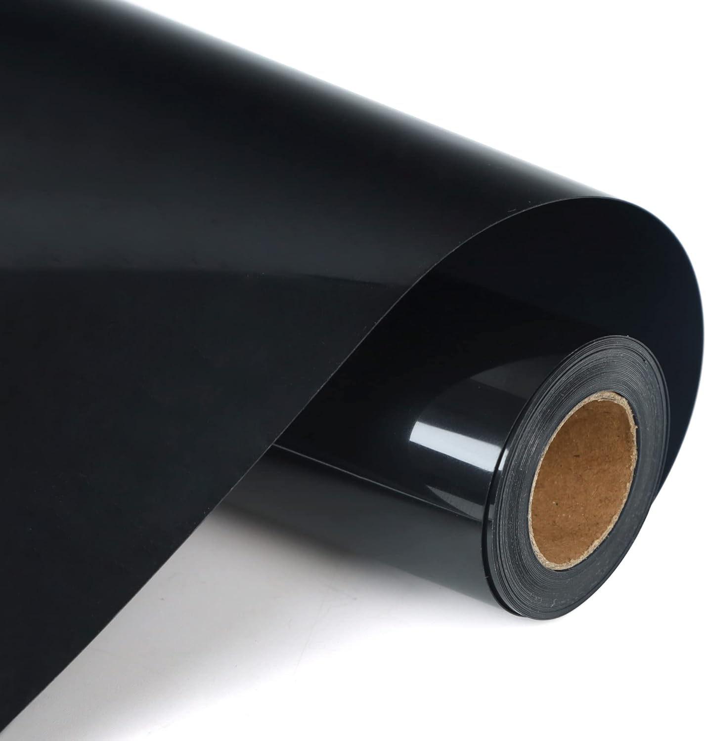 RENLITONG Heat Transfer Vinyl,12 Inch by 10ft White Iron on Vinyl