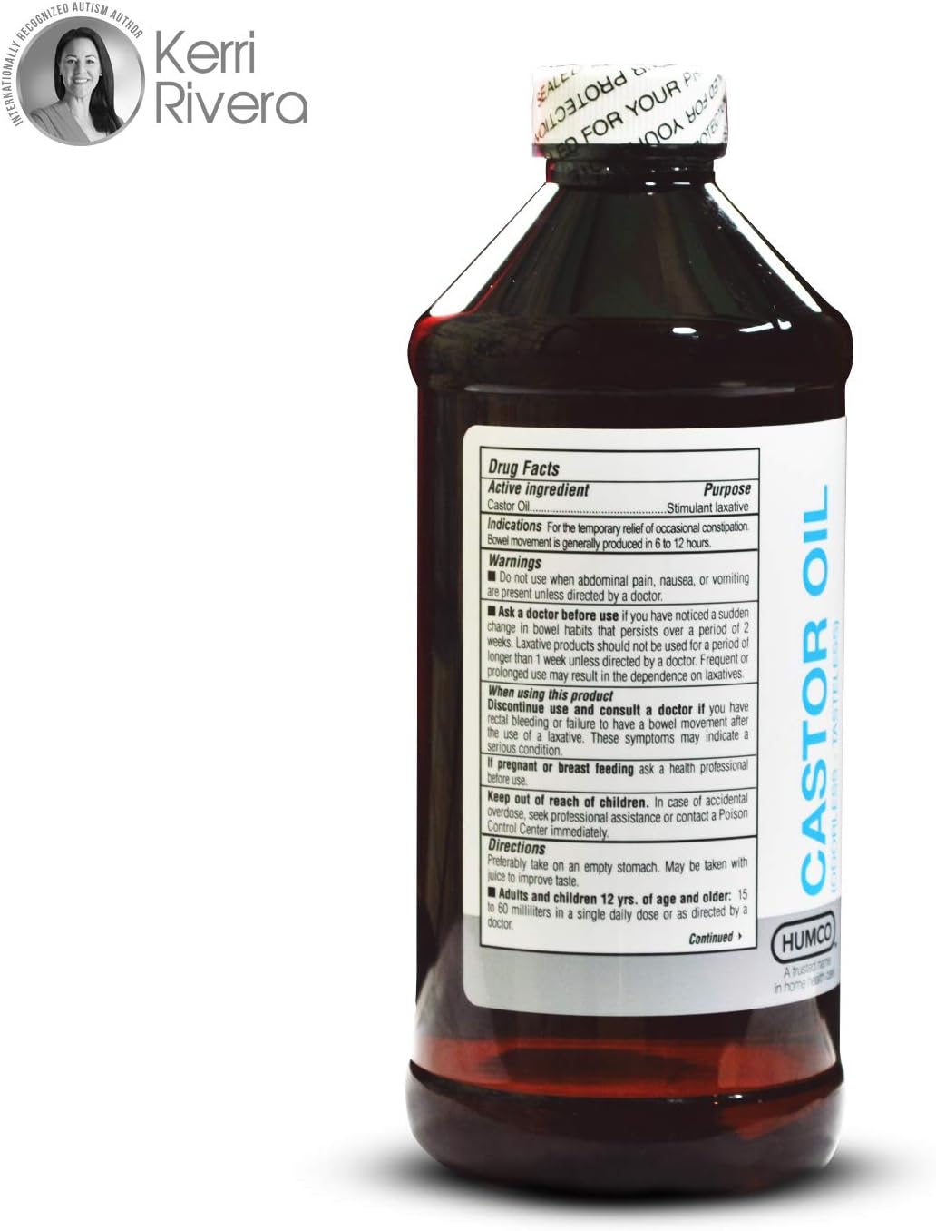 Castor Oil 16oz USP Food Grade Ultra Pure - Skin Healing Stimulate Growth of Hair Eyelashes Eyebrows - Cold Pressed Hexane Free Tasteless Odorless