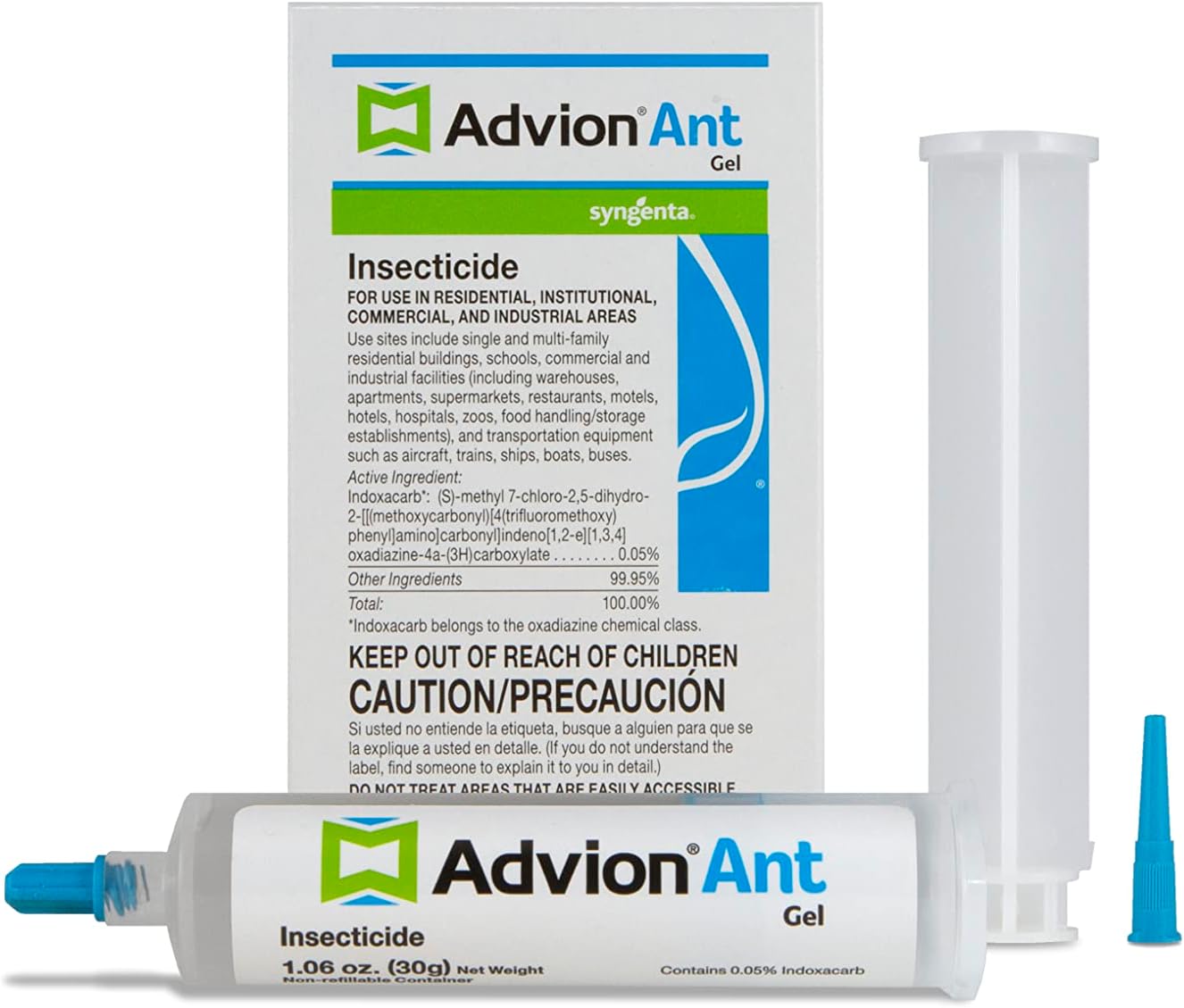 Syngenta Advion Ant Gel - 1 Box (4 X 30 Gr.Syringes)