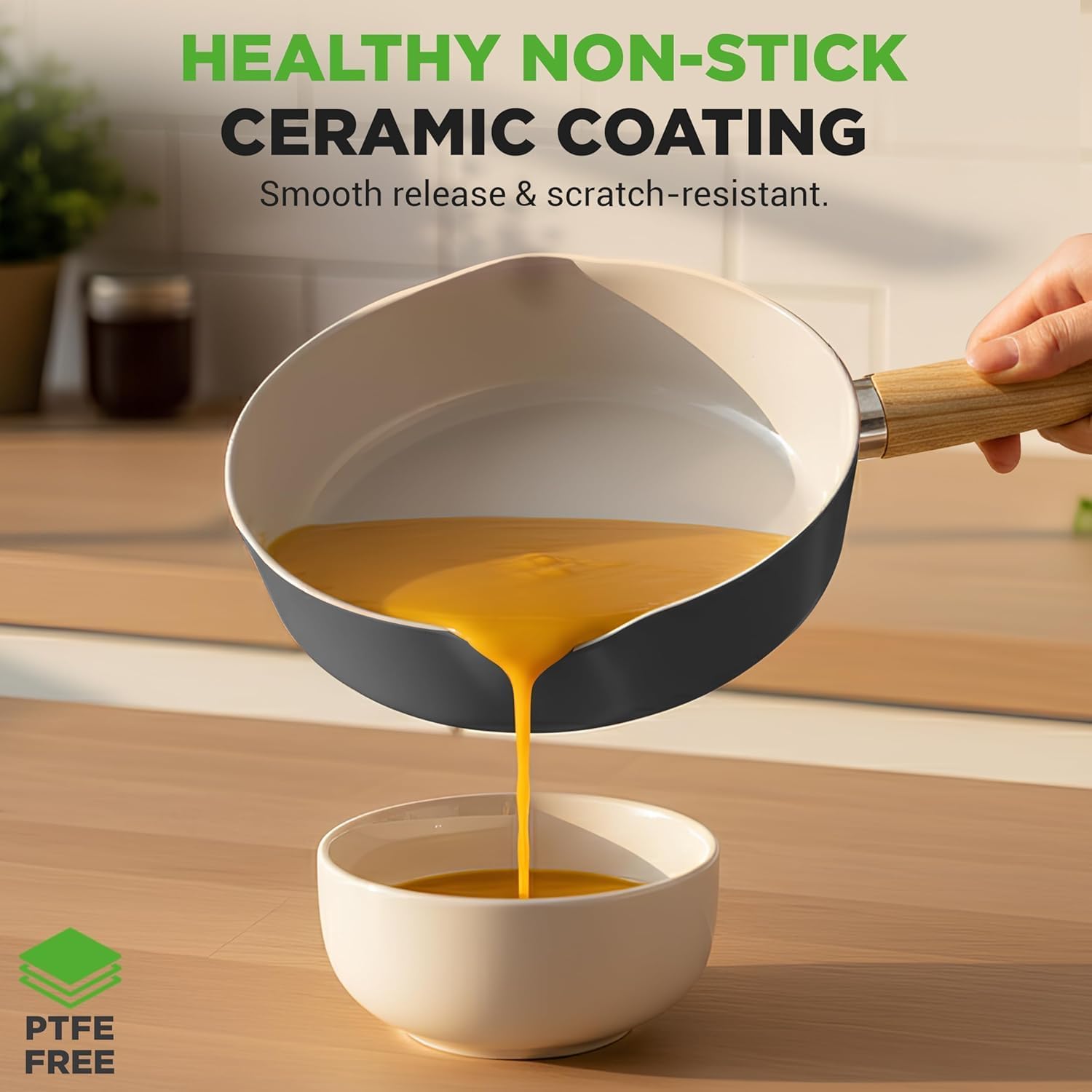 NutriChef Professional 12-Piece Nonstick Cookware - PFOA/PFOS-Free, Heat Resistant Lacquer, Elegant Design, Multi-Sized Pots and Pans, Teal/Gray/Green