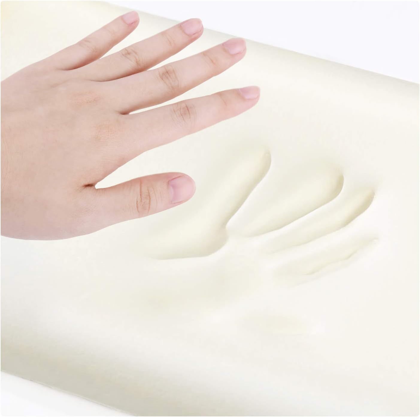 ZG-Home Memory Foam Pillow, Neck Pillow, Cervical Pillow for Neck Pain, Orthopedic Contour Pillow for Back, Side