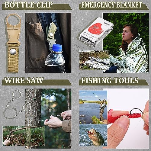 Gifts for Men Fathers Day Dad Husband Boyfriend Him, Survival Kits