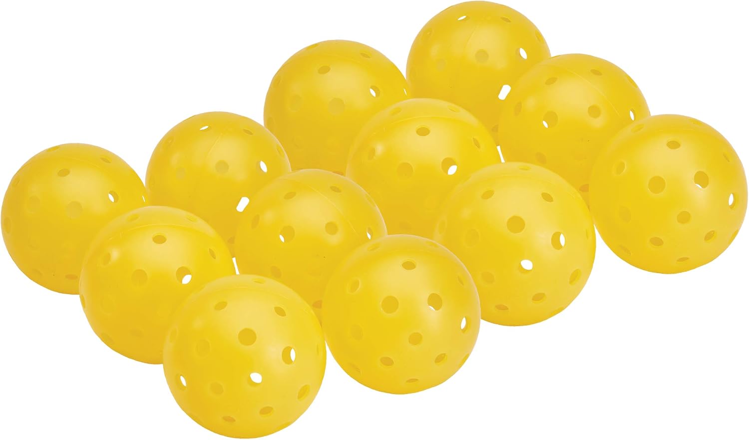 Tourna Strike Outdoor Pickleballs (36 Pack) USAPA Approved, Optic Yellow (PIKL-36-OY-O)
