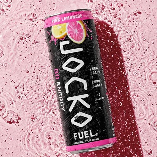Jocko Fuel GO Energy Drinks, Sour Apple, 12 oz | 12 Pack