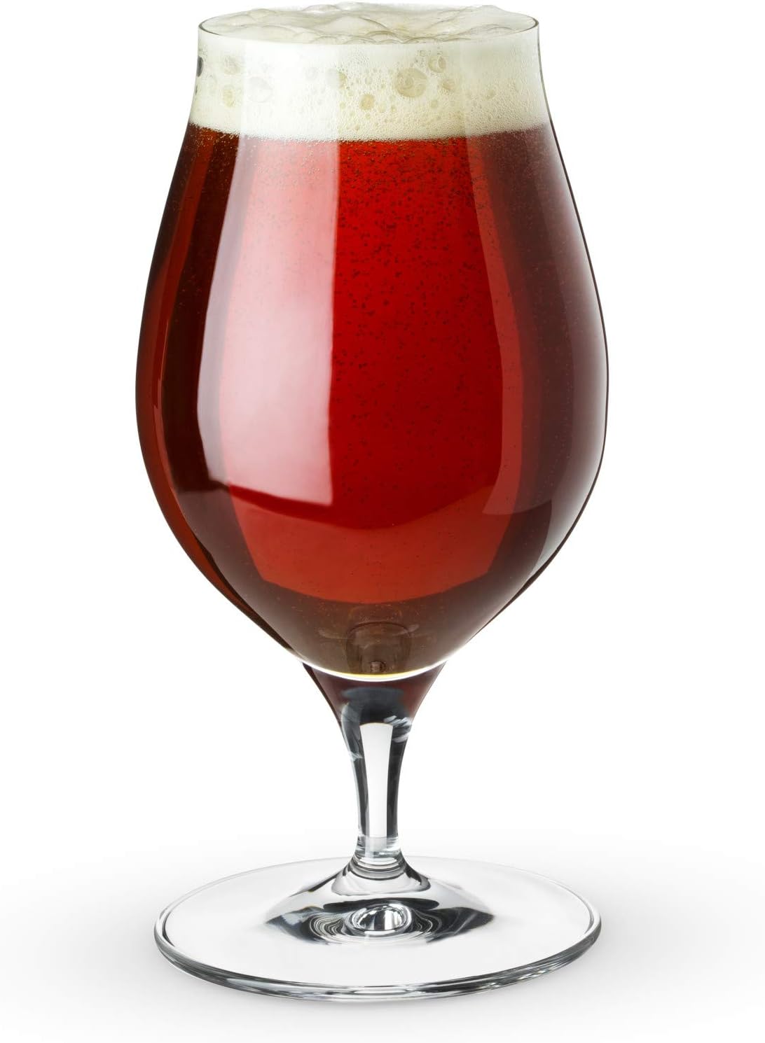 Spiegelau Barrel Aged Tulip Beer Glasses, Stylish Crystal Drinking Glasses for Craft Beers, Stouts, Belgian Ales, Sours, Cocktails, Gifts for Men, Bachelor Party, Elegant Glassware, 17.7 oz, Set of 2