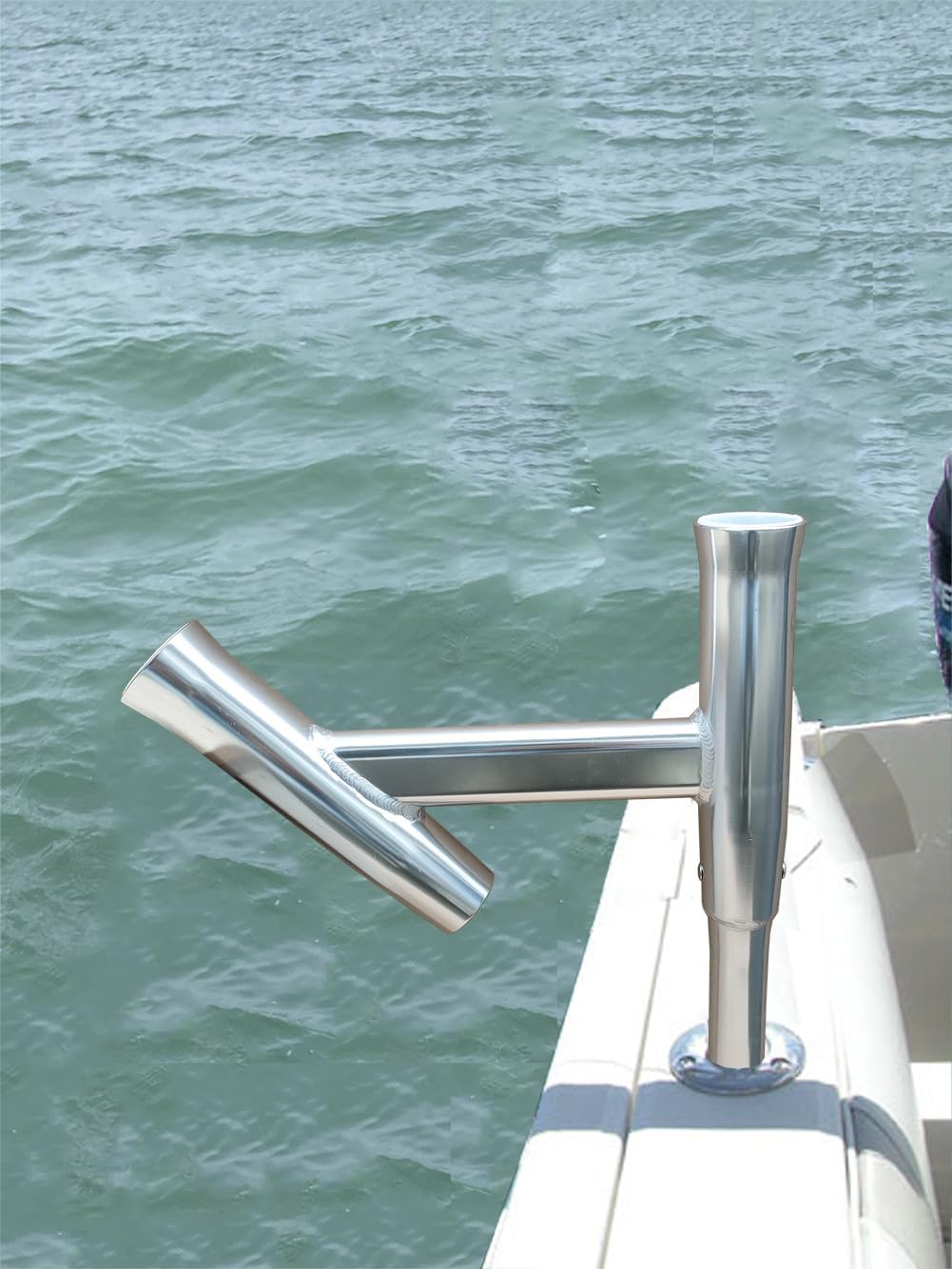 Brocraft Aluminum Rod Rigger/Boat Trolling Rod Holder & Fishing Outrigger Spreader for Multiple Rods