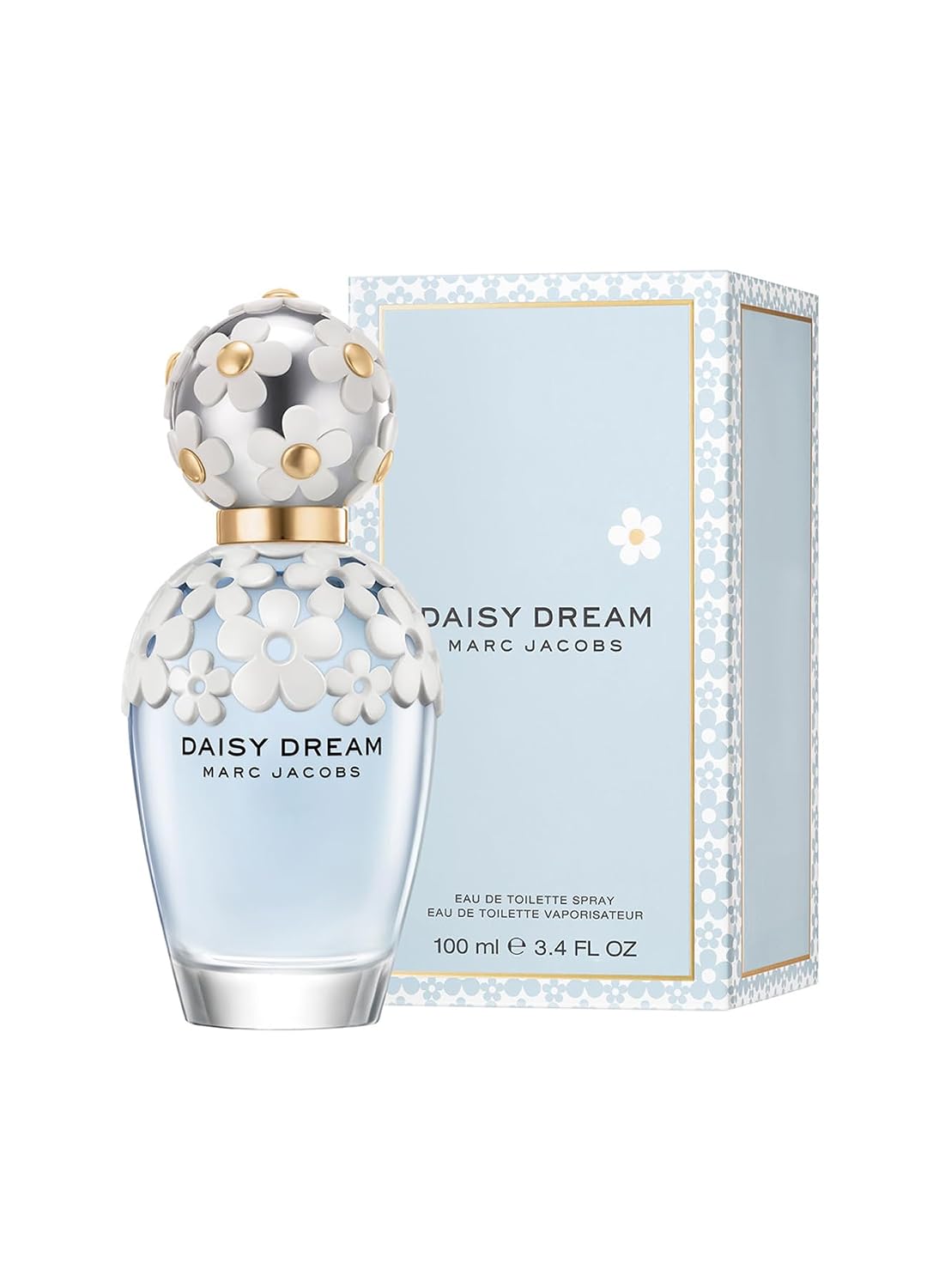 Marc Jacobs Daisy Dream Eau de Toilette – Floral Women's Perfume – With Notes of Blackberry, Jasmine, Lychee & White Woods