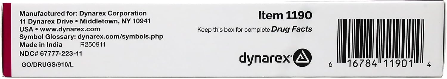 Dynarex Zinc Oxide Ointment, Protective Skin Barrier Ointment, Soothes, Prevents, and Relieves Diaper Rash, Chaffed Skin, and Irritation, White