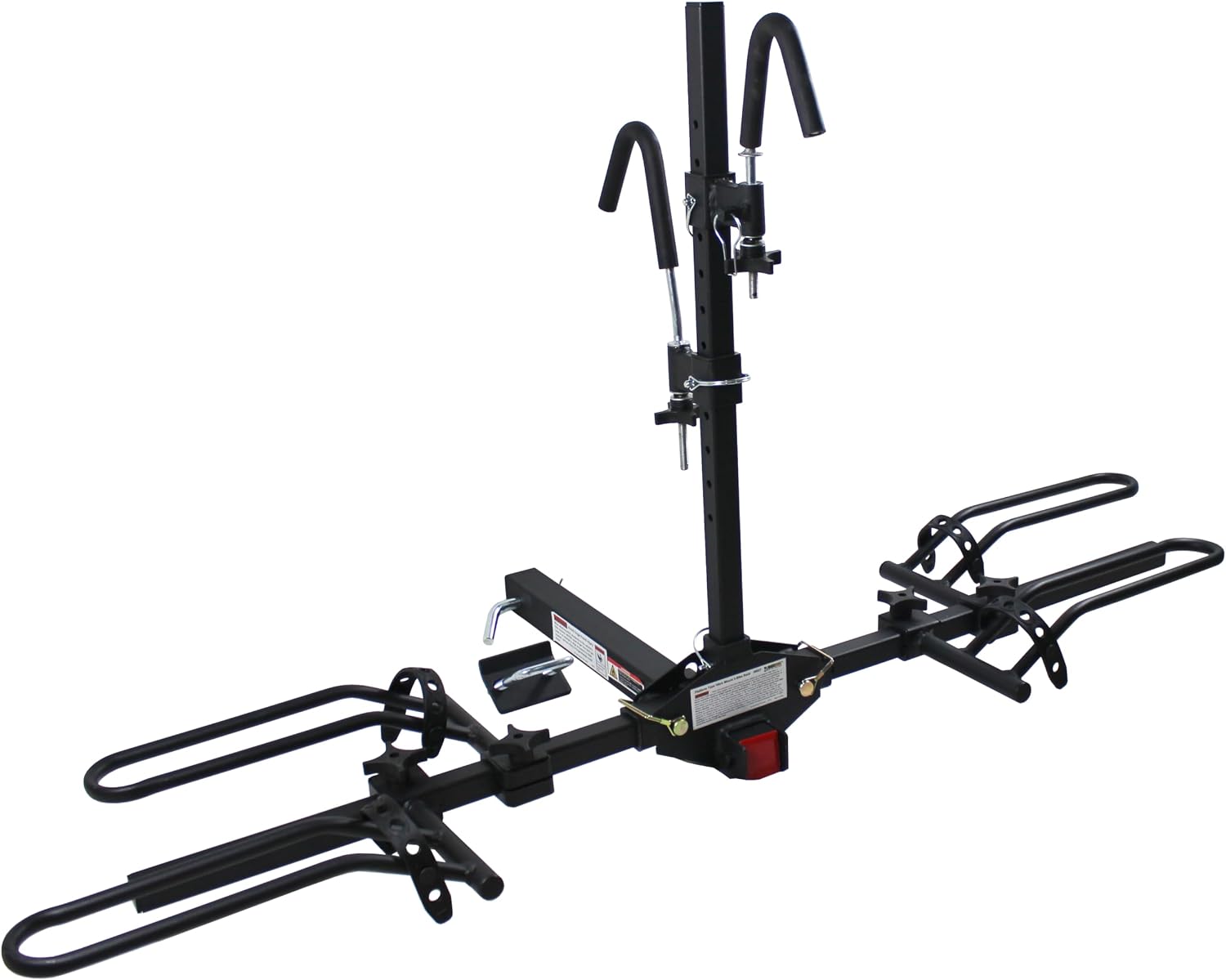 MaxxHaul Platform Bike Rack for 2 Bikes - Hitch Mounted Tray Carrier for SUV, Van