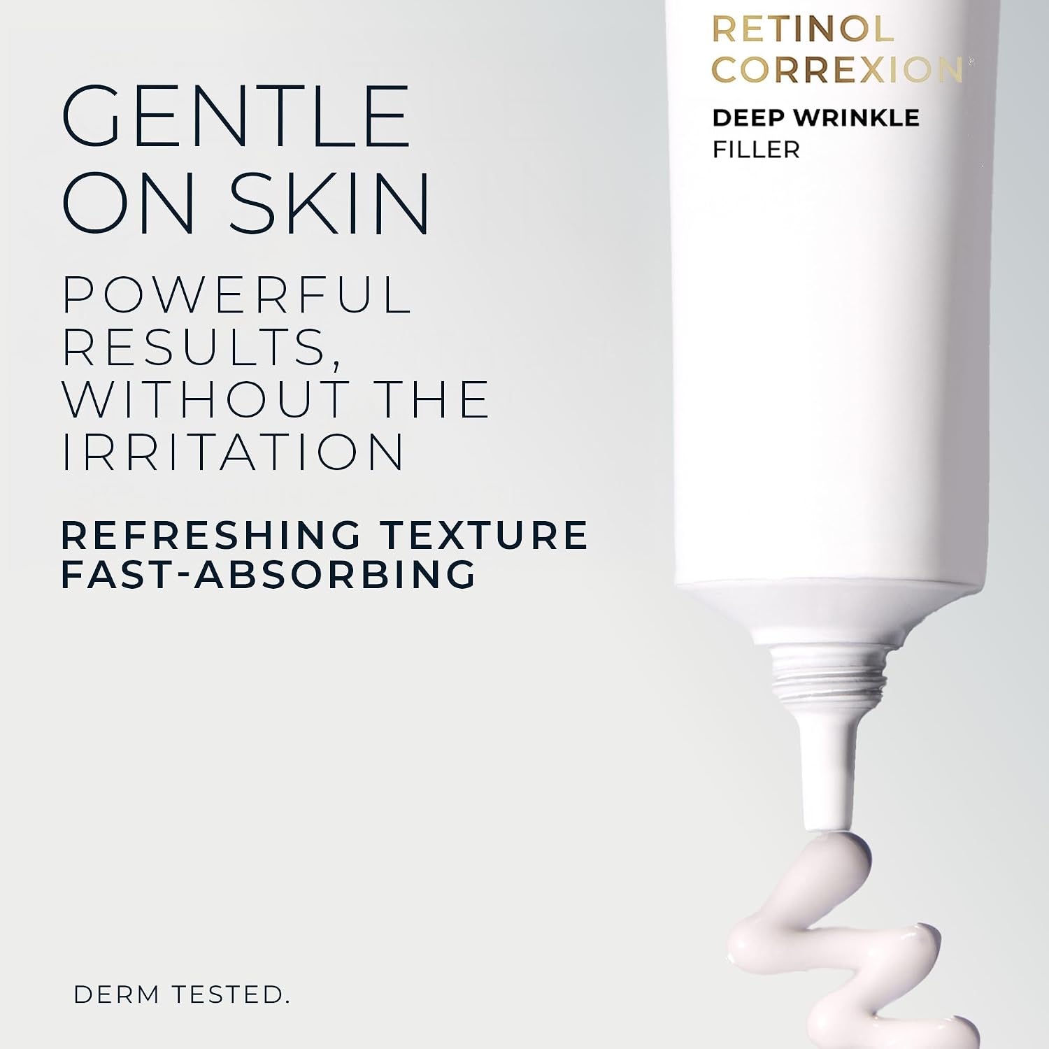 RoC Retinol Correxion Wrinkle Filler for Deep Wrinkles with Hyaluronic Acid | 1oz retinol serum for face, skin care for women and men, visibly reduce fine lines, clinically proven, packaging may vary