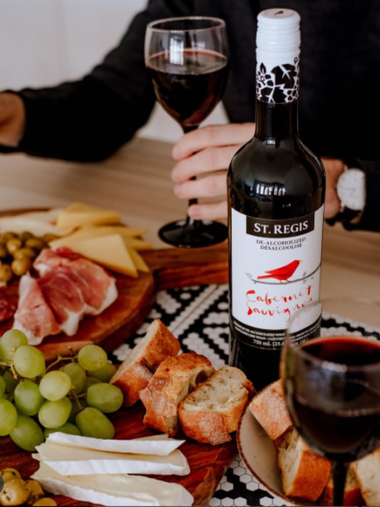 St Regis Cabernet Sauvignon (non alcoholic wine)