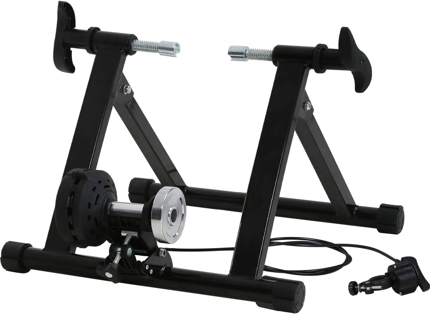 Bike Trainer Stand for Indoor Riding, Bicycle Exercise Training Stand with Magnetic Flywheel, Noise Reduction