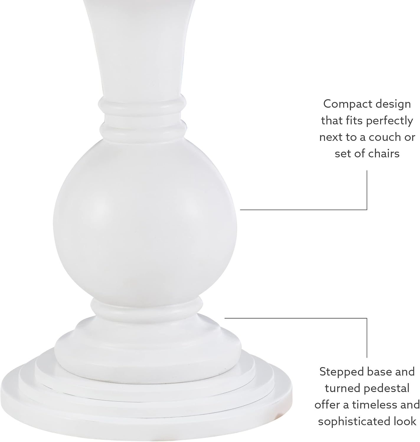 Powell 809-350 Espresso Round Accent Table 26"L x 26"W x 26"H