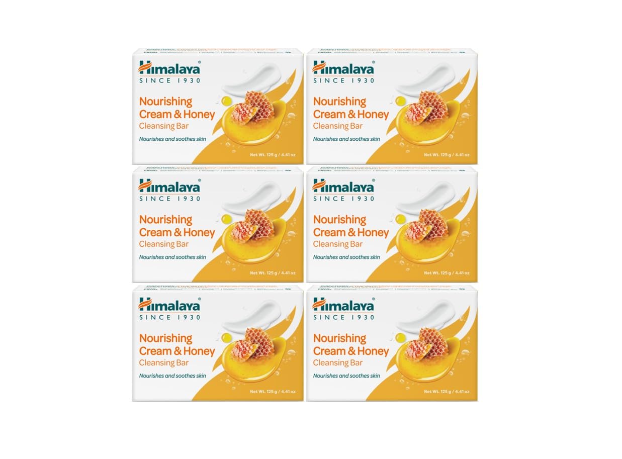 Himalaya Cleansing Bar Soap Variety Pack, Bath Soap Bars, 4.41 oz,12 Pack