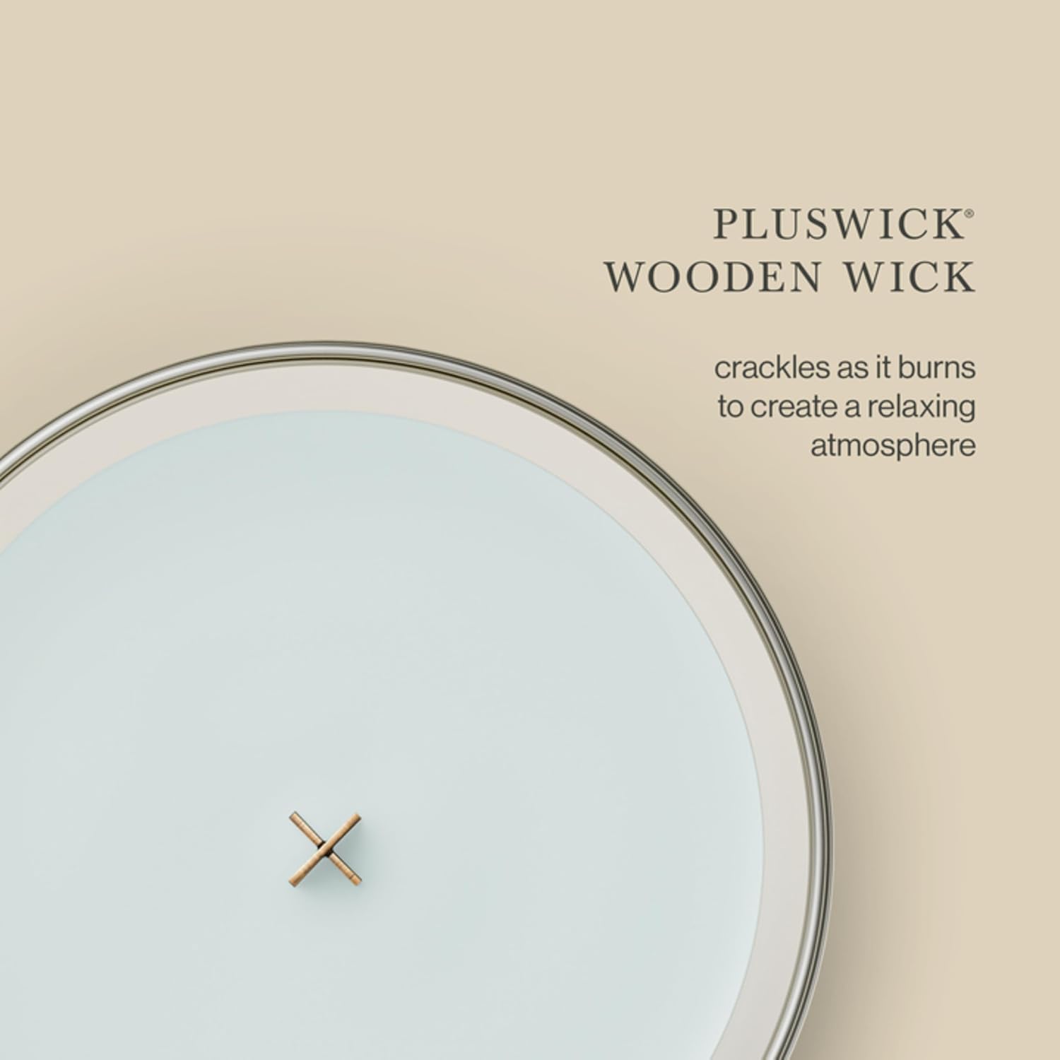 WoodWick Lavender Spa Gifts for Women and Men, 9.7 oz Medium Hourglass Candle with Crackling Wick
