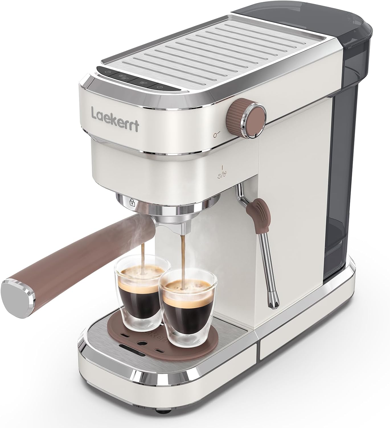Espresso Machine, Expresso Coffee Machines for Home, 20 Bar Cafetera Espresso with Milk Frother Steam Wand