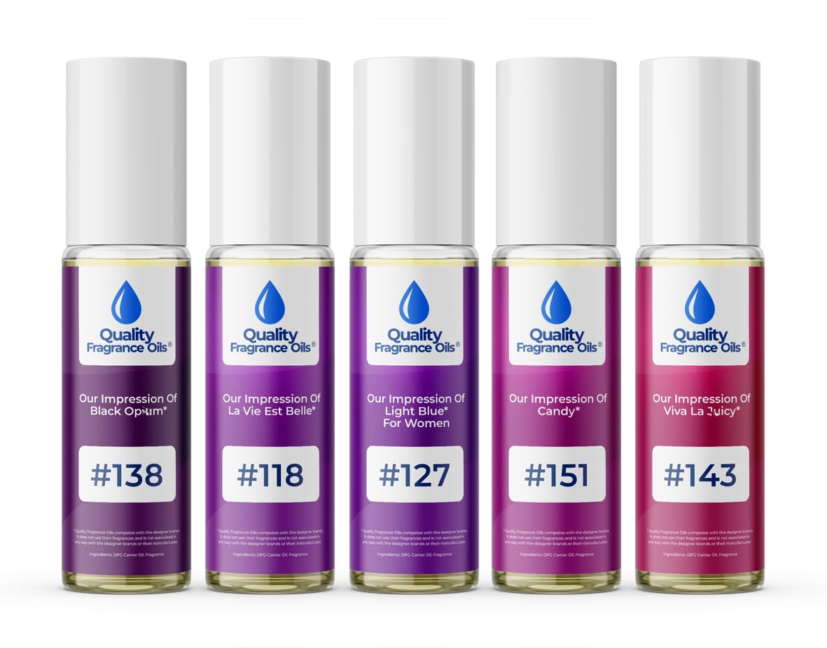 Quality Fragrance Oils' One Million Impression #113 | Long-Lasting Perfume Oil, Alcohol-Free, Strong Scent, 10ml Roll-On | Affordable Alternative to Designer Fragrances