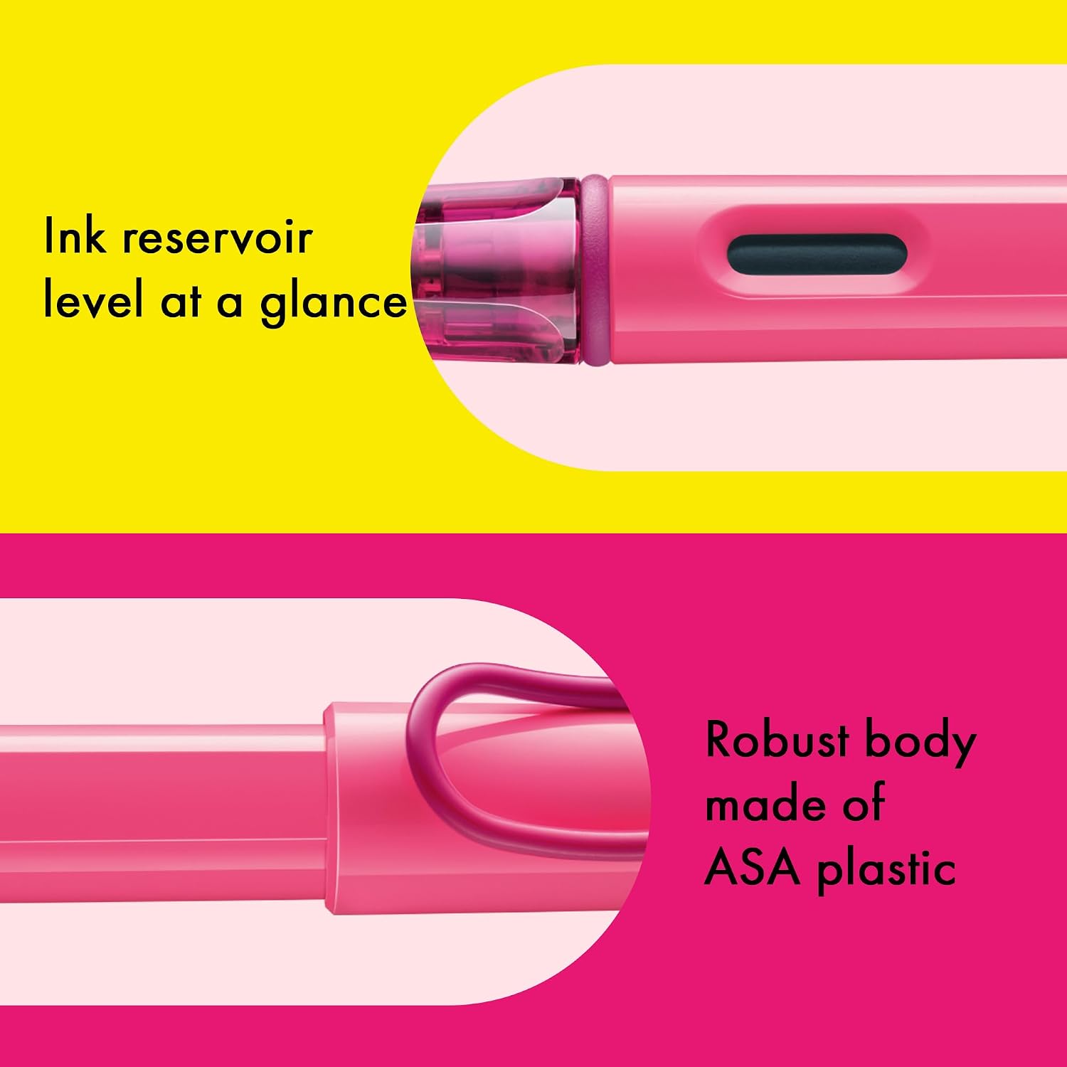 LAMY safari umbra - Fountain Pen with ergonomic grip & polished steel nib in size F - ideal for any Writing & Calligraphy - including LAMY T 10 blue cartridge - Right-Handed