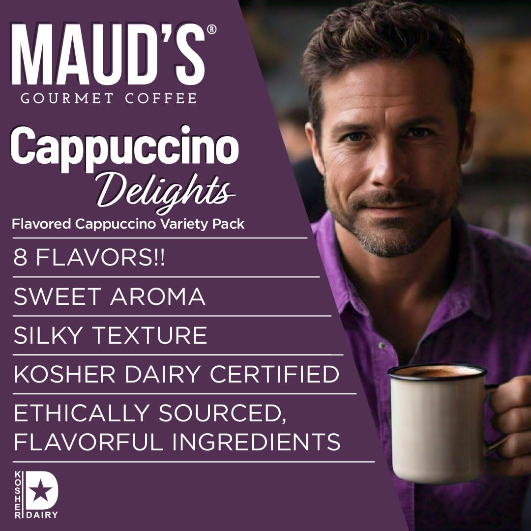 Maud's Mocha Cappuccino Coffee Pods, 50ct