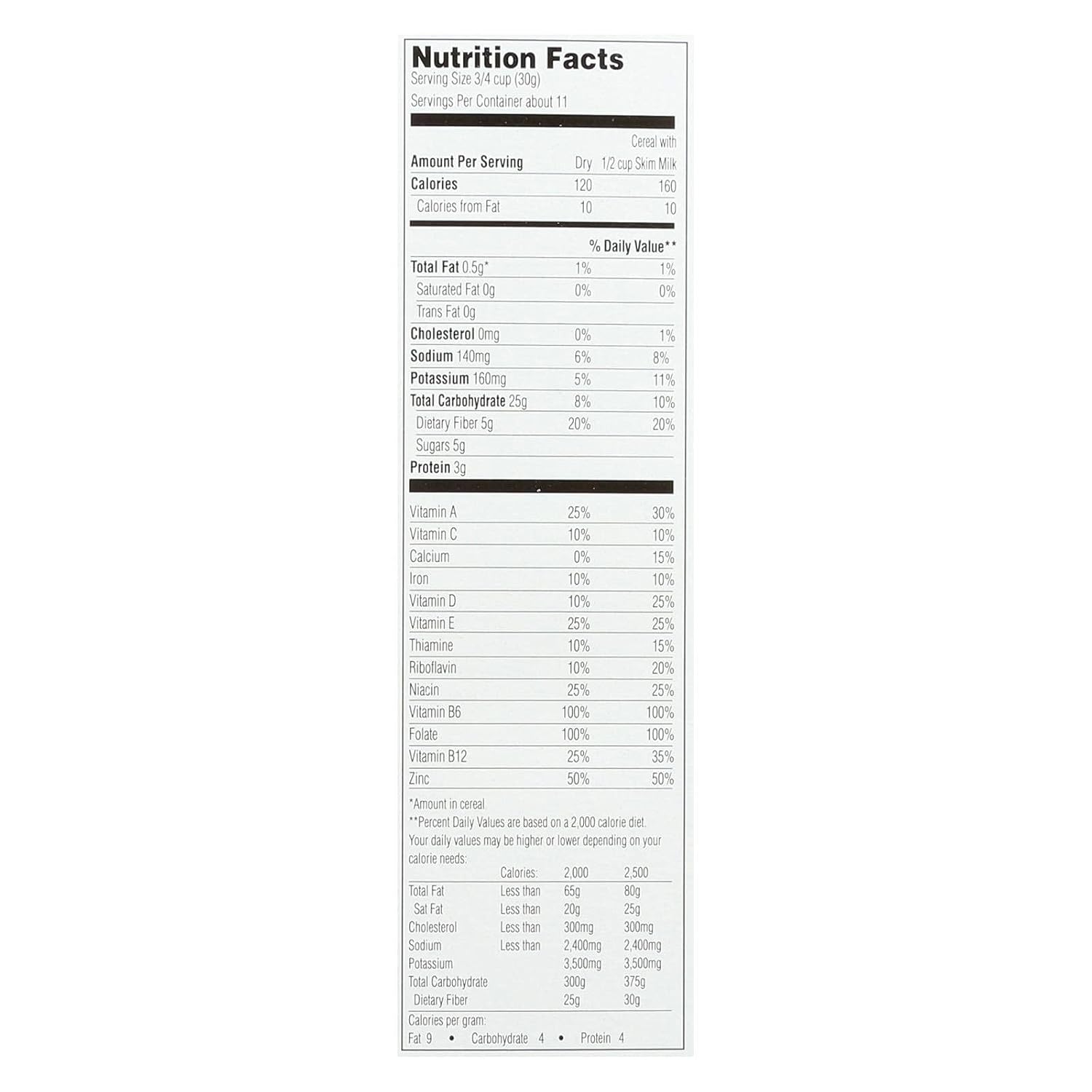 Grain Berry Cereal, BRAN FLAKES, (The Silver Palate), 12 OZ (Pack of 6)6