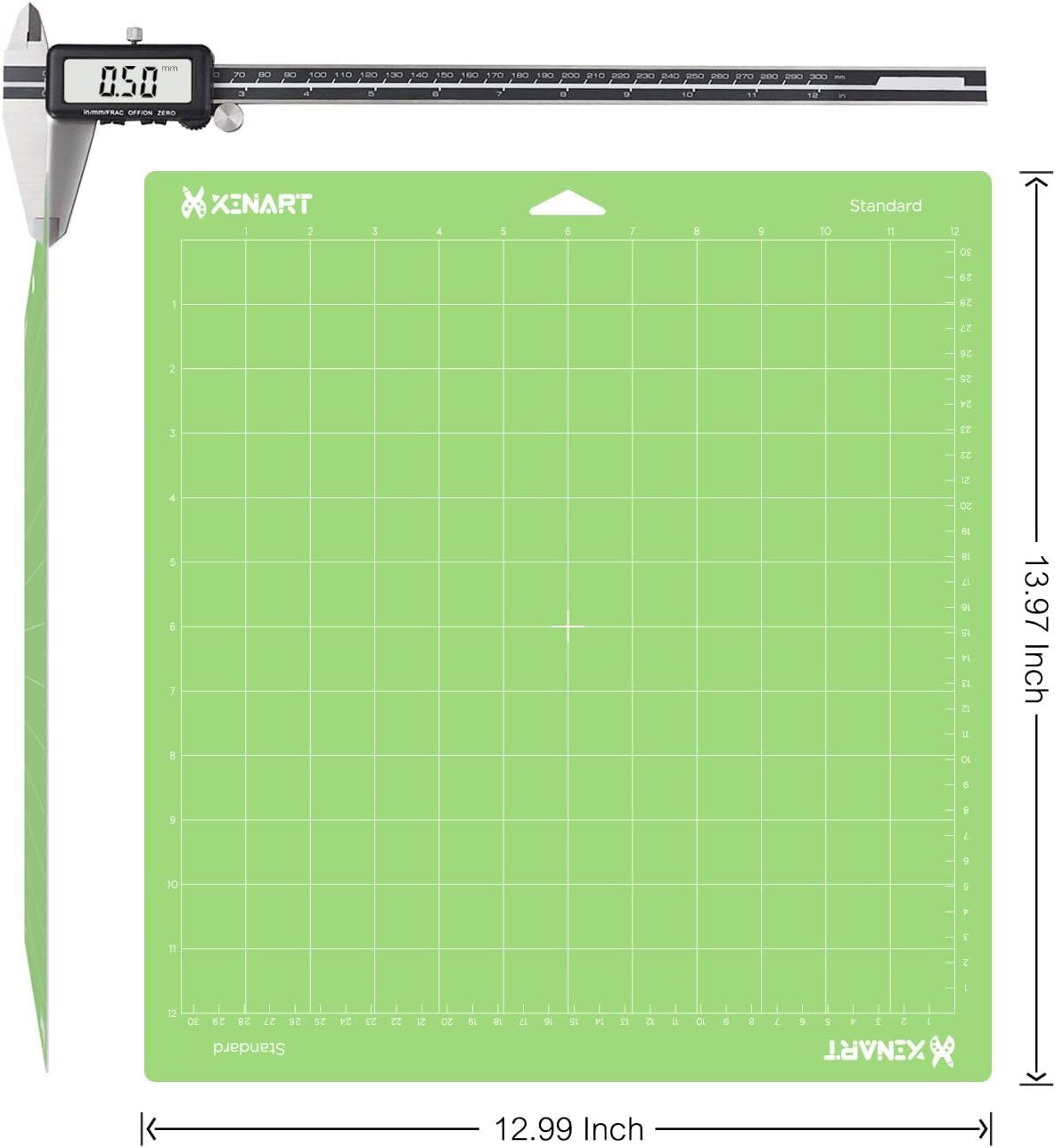 Xinart Cutting Mats for Cricut Maker 3,Maker,Explore 3,Air 2,12x24 inch Variety Replacement Cut Mat Compitable with Cricut Machines 3 Mats