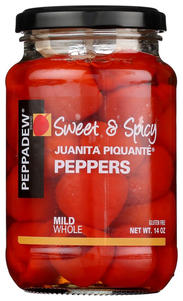 PEPPADEW Mild Whole Sweet Piquant Peppers 14oz or 400 grams each ( 2 pack )