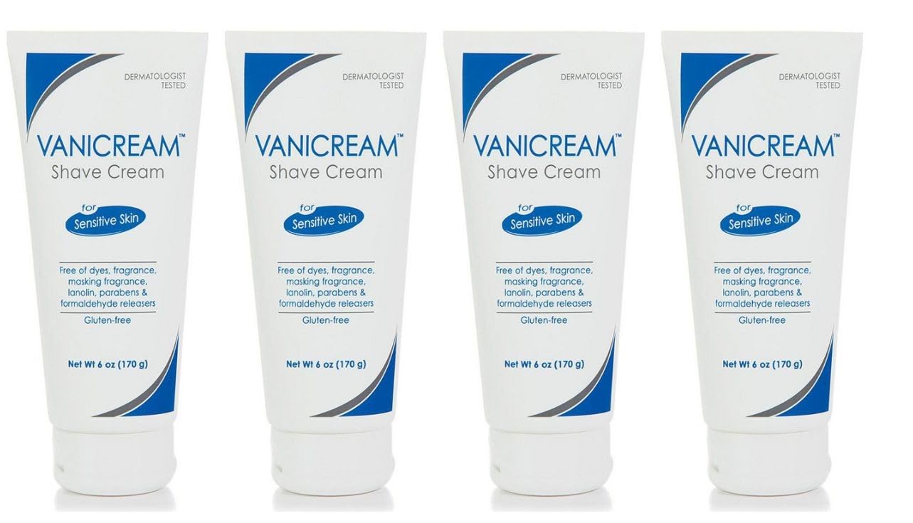 Vanicream Vanicream Shave Cream For Sensitive Skin, 6 Oz (3 pack)