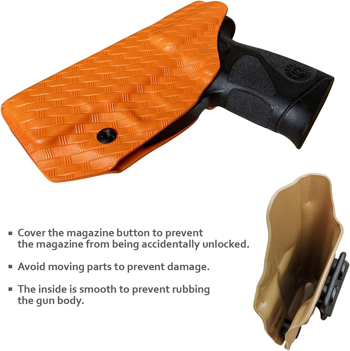 Taurus G3C G2C Holster IWB Kydex Holster Taurus G3C / G2C / G2S / PT111 / PT140 9mm/.40- Inside Waistband Concealed Carry