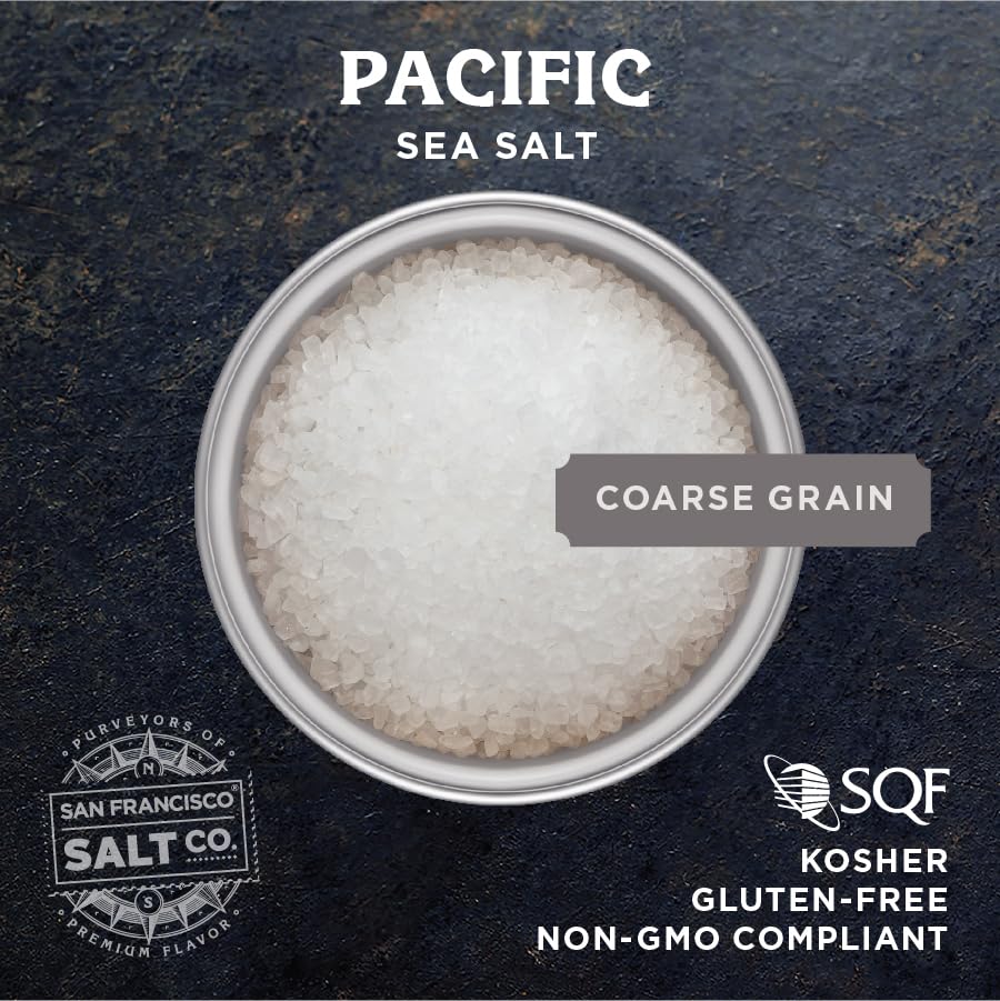 Pacific Sea Salt - 5 lbs. Bulk Medium Coarse Grain by San Francisco Salt Company