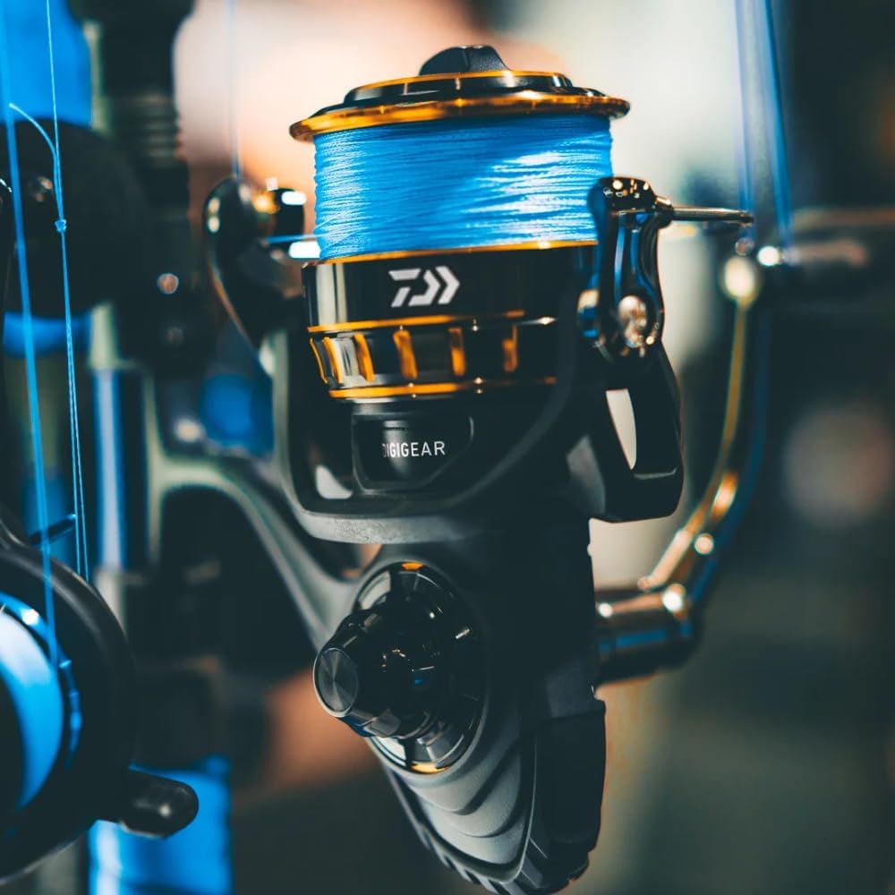 Daiwa BG Saltwater Spinning Reel, Black/Gold