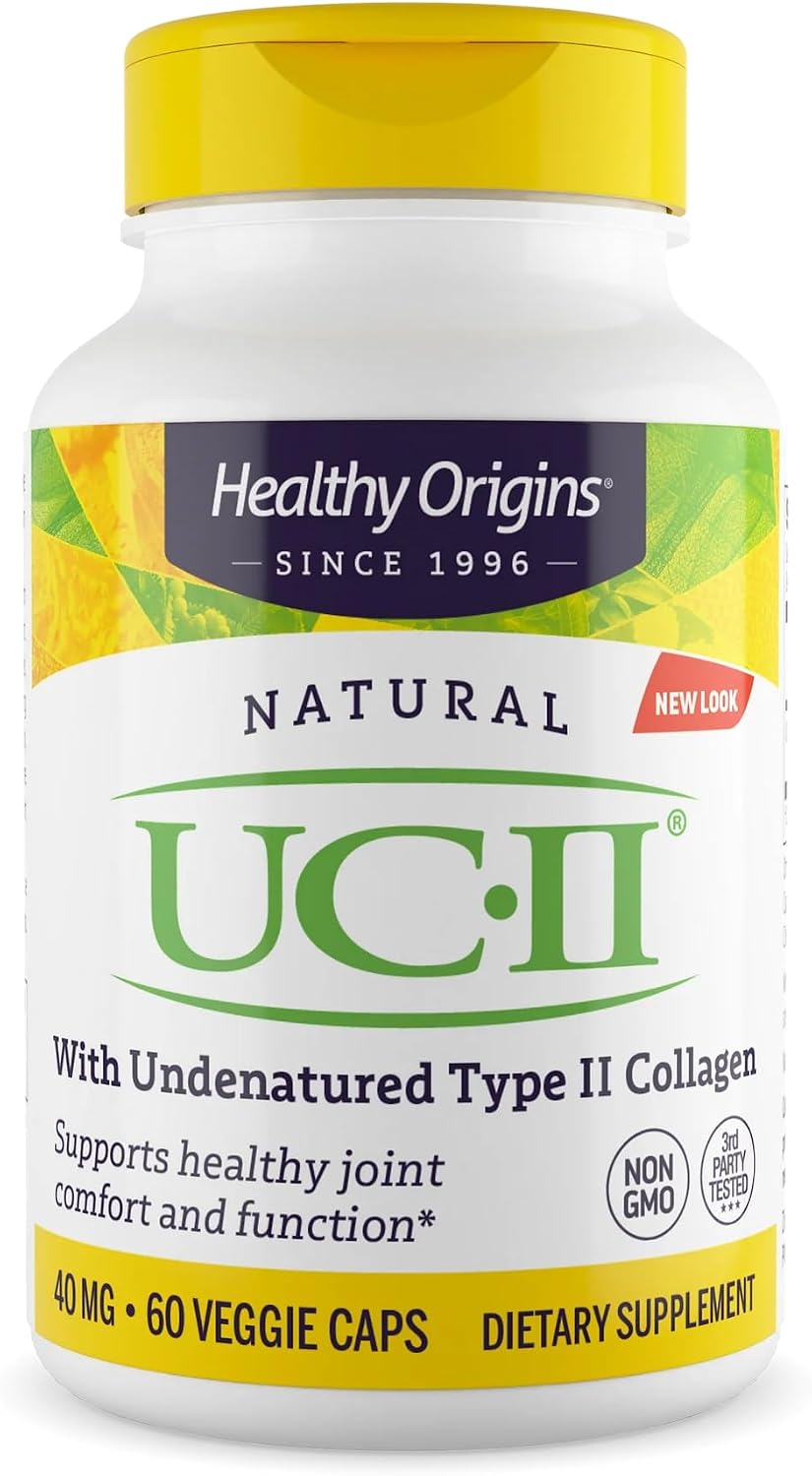 Healthy Origins UC-II Collagen 40 mg, 120 Veggie Caps
