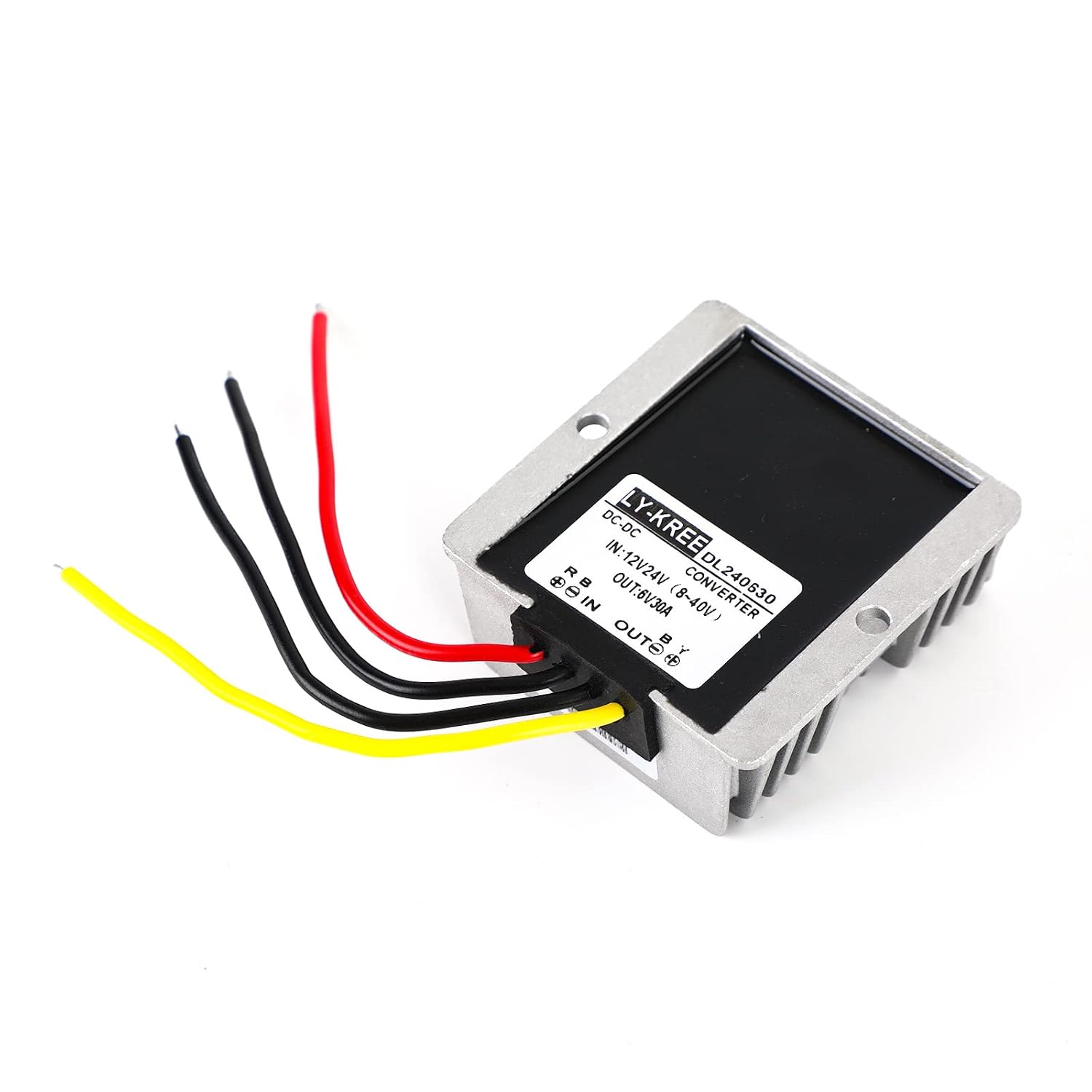 Waterproof 12V/24V to 6V 30A 180W Step Down DC/DC Power Converter Regulator