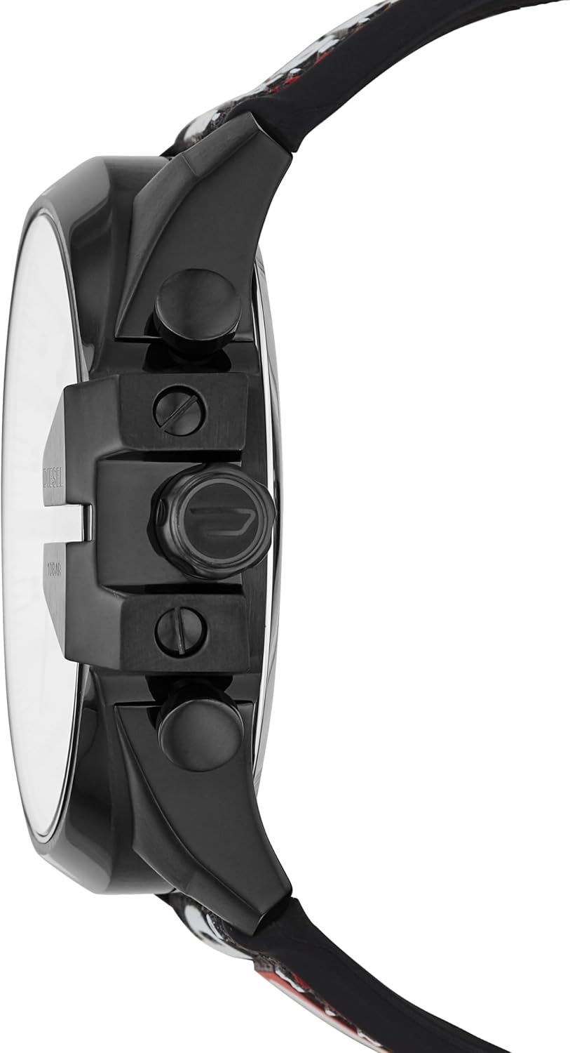 Diesel Mega Chief Watch for Men, Chronograph Men's Watch